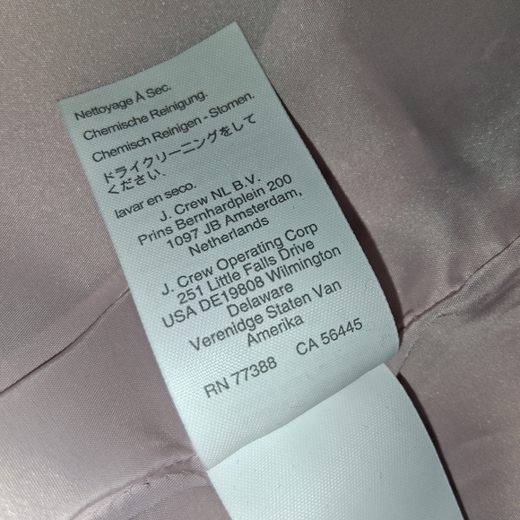 NWT ​J. Crew Parke Blazer Size 6 Moon British Wool Tweed Pink/Gray Jacket! - Picture 14 of 16